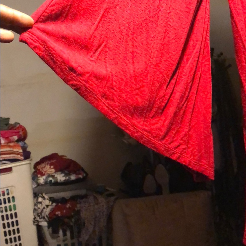 Red Wrap Top - image 3